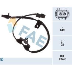 Køb ABS Sensor af FAE 78478 til den lave pris 256,39 DKK