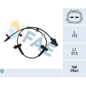 Køb ABS Sensor af FAE 78507 til den lave pris 1646,44 DKK