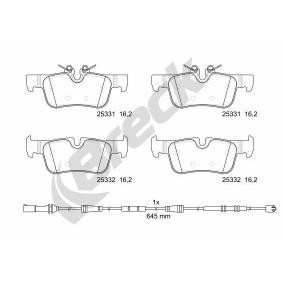 Acquista Kit pastiglie freni da BRECK 25331 00 704 00 a buon mercato per soli 48,84 €