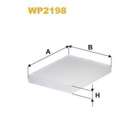 Köp Kupéfilter av WIX FILTERS WP2198 till det låga priset 179,85 kr