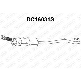Partikelfilter (DPF) für DACIA von VENEPORTE