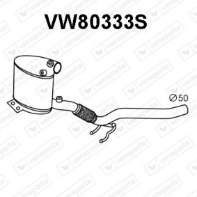 Achetez des Filtre à particules VENEPORTE VW80333S à prix pour 905,60 €