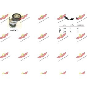 Achetez des Kit de courroie d'accessoire de chez AUTOKIT en ligne pour Fabia II Praktik (545) à prix modérés