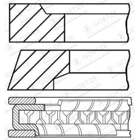 Achetez des Jeu de segments de pistons GOETZE ENGINE 08-786800-00 à prix pour 19,16 €