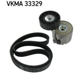 Achetez des Jeu de courroies trapézoïdales à nervures SKF VKMA 33329 à prix pour 65,06 €