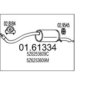 Endschalldämpfer 01.61334