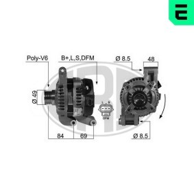 Lichtmaschine von ERA