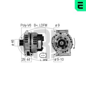 Lichtmaschine für MINI von ERA
