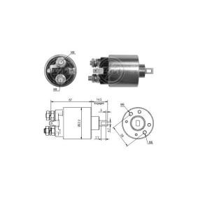 Magnetschalter, Anlasser ZM1716 RENAULT TWINGO von ERA