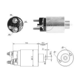 Magnetschalter, Anlasser ZM3795 FORD C-MAX von ERA