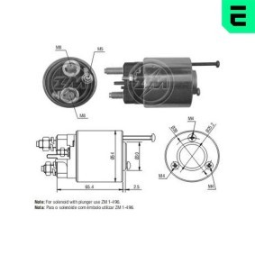 Compre Solenoide de arranque de ERA online para Scudo Familiar (220_) a precios moderados