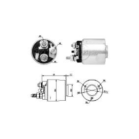 Magnetschalter, Anlasser ZM6495