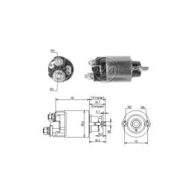 Magnetschalter, Anlasser ZM705 DAIHATSU von ERA
