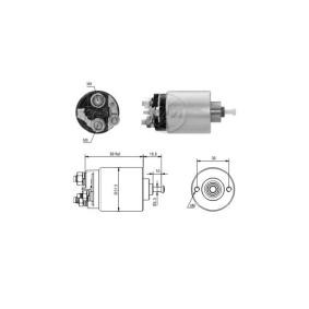 Magnetschalter, Anlasser ZM961 FORD C-MAX von ERA