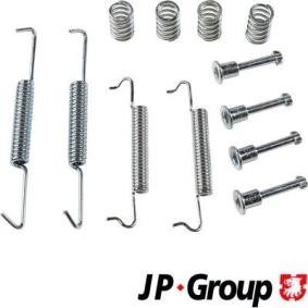 Köp Monteringssats för bromsbackar (parkeringsbroms) av JP GROUP 4163953310 till det låga priset 91,48 kr