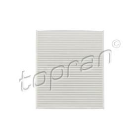 Compre Filtro, ar do habitáculo da TOPRAN 600 828 a um preço baixo por 10,62 €