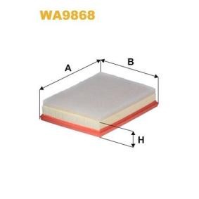 OPEL Luftfilter von WIX FILTERS