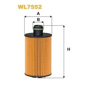 Achetez des Filtre à huile WIX FILTERS WL7552 à prix pour 22,67 €
