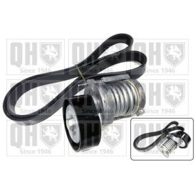 Achetez des Jeu de courroies trapézoïdales à nervures QUINTON HAZELL QDK17 à prix pour 63,66 €