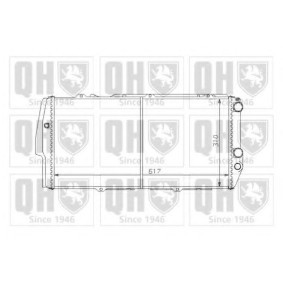 Achetez des Radiateur du moteur QUINTON HAZELL QER1007 à prix pour 111,06 €