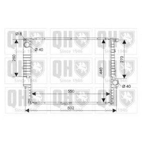 Acquista Radiatore motore da QUINTON HAZELL QER1016 a buon mercato per soli 198,26 €