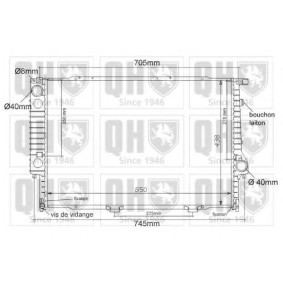 Acquista Radiatore motore da QUINTON HAZELL QER1023 a buon mercato per soli 203,20 €