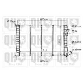 Acquista Radiatore motore da QUINTON HAZELL QER1035 a buon mercato per soli 315,65 €