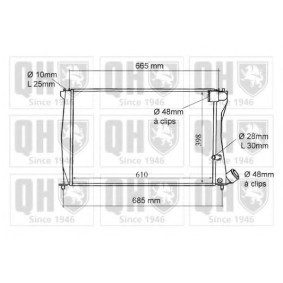 Acquista Radiatore motore da QUINTON HAZELL QER1066 a buon mercato per soli 360,14 €