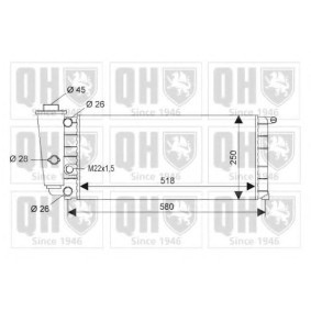 Acquista Radiatore motore da QUINTON HAZELL QER1081 a buon mercato per soli 63,01 €