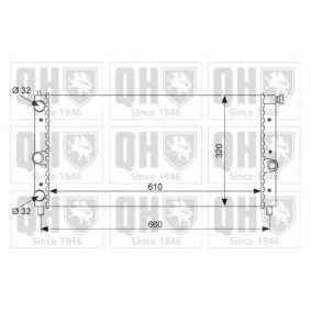 Acquista Radiatore motore da QUINTON HAZELL QER1086 a buon mercato per soli 256,68 €