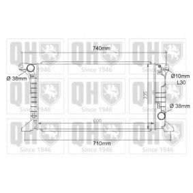 Acquista Radiatore motore da QUINTON HAZELL QER1100 a buon mercato per soli 149,43 €