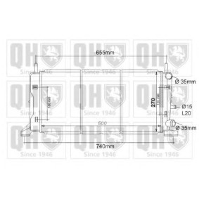 Acquista Radiatore motore da QUINTON HAZELL QER1113 a buon mercato per soli 149,43 €
