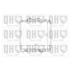 Achetez des Radiateur du moteur QUINTON HAZELL QER1207 à prix pour 141,33 €