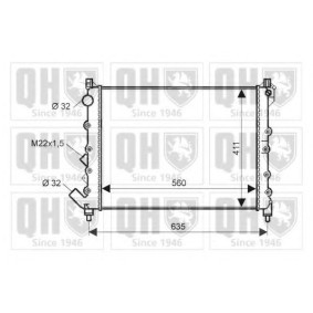 Acquista Radiatore motore da QUINTON HAZELL QER1304 a buon mercato per soli 118,50 €