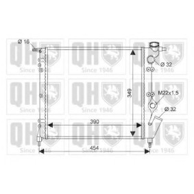 Acquista Radiatore motore da QUINTON HAZELL QER1330 a buon mercato per soli 92,74 €