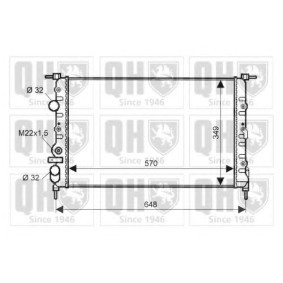 Acquista Radiatore motore da QUINTON HAZELL QER1335 a buon mercato per soli 109,89 €