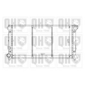 Achetez des Radiateur du moteur QUINTON HAZELL QER1357 à prix pour 140,58 €
