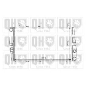 Achetez des Radiateur du moteur QUINTON HAZELL QER1361 à prix pour 51,10 €