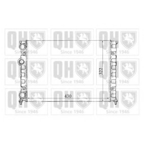 Acquista Radiatore motore da QUINTON HAZELL QER1412 a buon mercato per soli 52,43 €