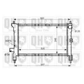 Acquista Radiatore motore da QUINTON HAZELL QER1434 a buon mercato per soli 198,26 €