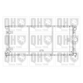 Achetez des Radiateur du moteur QUINTON HAZELL QER1460 à prix pour 156,20 €