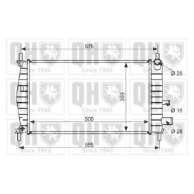 Acquista Radiatore motore da QUINTON HAZELL QER1471 a buon mercato per soli 89,20 €