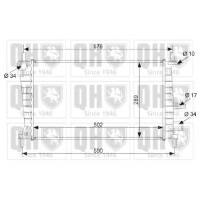 Acquista Radiatore motore da QUINTON HAZELL QER1472 a buon mercato per soli 96,18 €