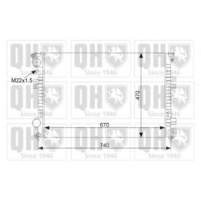 Acquista Radiatore motore da QUINTON HAZELL QER1513 a buon mercato per soli 142,53 €
