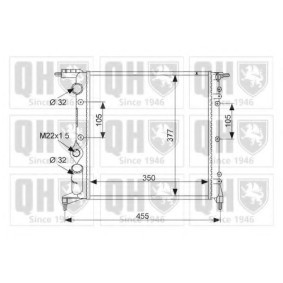 Acquista Radiatore motore da QUINTON HAZELL QER1553 a buon mercato per soli 78,82 €
