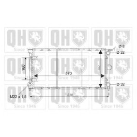 Acquista Radiatore motore da QUINTON HAZELL QER1664 a buon mercato per soli 166,39 €