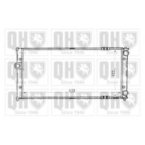 Achetez des Radiateur du moteur QUINTON HAZELL QER1665 à prix pour 70,76 €