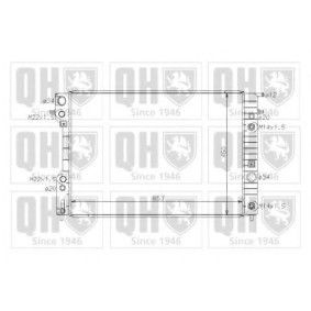 Achetez des Radiateur du moteur QUINTON HAZELL QER1695 à prix pour 203,72 €