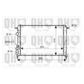 Acquista Radiatore motore da QUINTON HAZELL QER1885 a buon mercato per soli 120,20 €