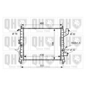 Acquista Radiatore motore da QUINTON HAZELL QER1887 a buon mercato per soli 174,89 €